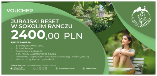 Jurajski weekend w Sokolim Ranczo